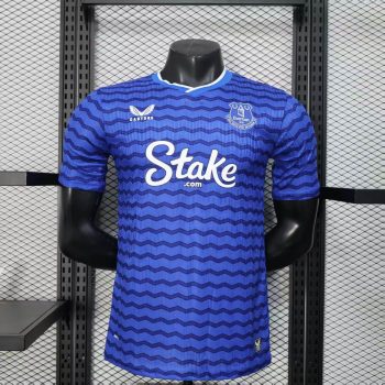 2025/2026 Player Version Everton Home Football Shirt